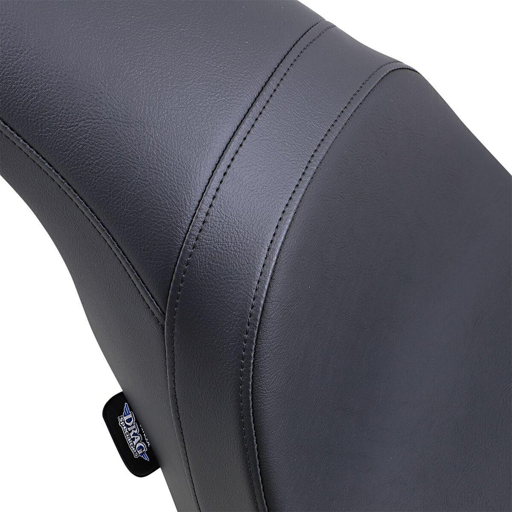 Drag Specialties Predator Smooth Seat For Harley Davidson FLS 1690 2012-2016 - Black