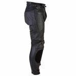 Spada Nero Leather Trousers Black