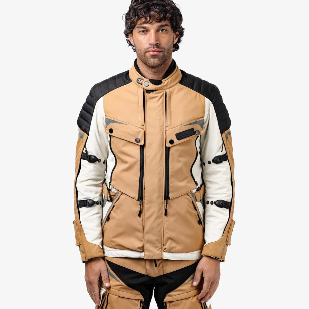 Spada Vanguard Waterproof Motorcycle Jacket - Desert Sand