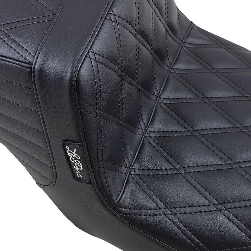 LE Pera Tailwhip Seat For Harley Davidson FLH 1868 ABS 2021 Double Diamond - Black