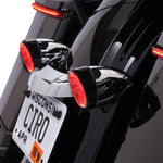 Ciro Fang Signal Light Inserts For Harley Davidson FLD 1690 2012-2013 Rear