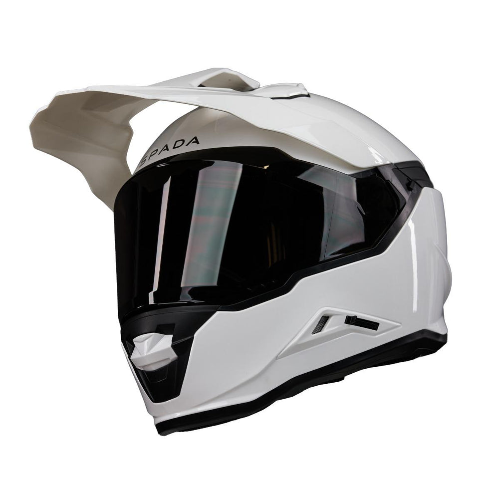 Spada Nitride Adventure Motorcycle Helmet - White