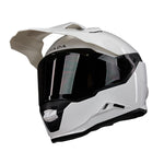 Spada Nitride Adventure Motorcycle Helmet - White