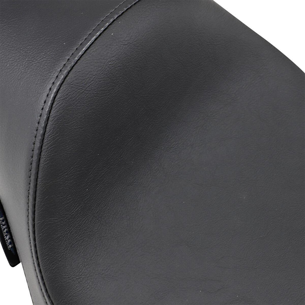 Drag Specialties Cafe-Style Solo Seat For Harley Davidson XL 1200 C 2010-2020 Smooth - Black