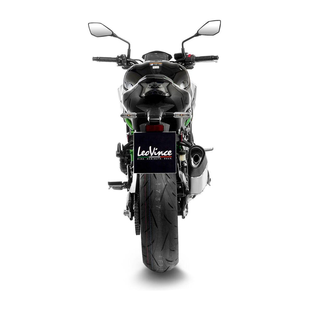 LeoVince LV-14R Stainless Steel  Silencer For Kawasaki Z 900 2020-2024 Right