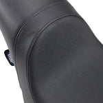 Drag Specialties Predator Smooth Seat For Harley Davidson FLST 1340 1987-1990 - Black