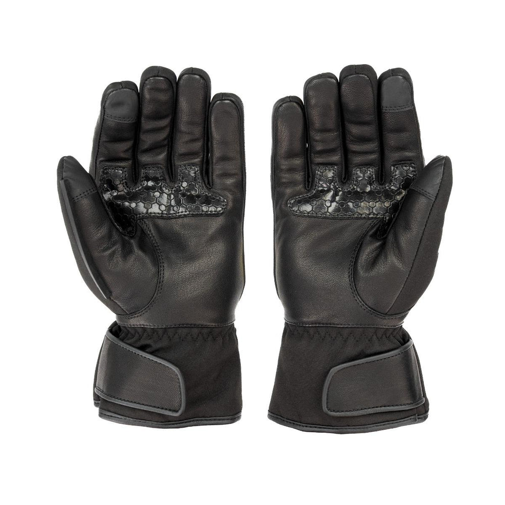 Spada Oslo Rev 2 Ladies Leather Motorcycle Gloves - Black