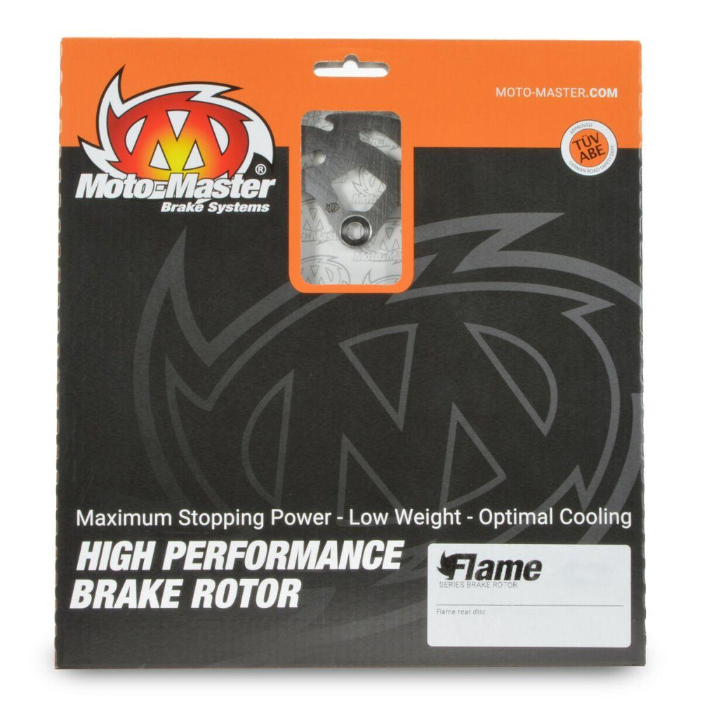 Moto Master Flame Fixed Brake Disc For Ducati Panigale V2 890 ABS 2025 Rear