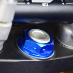 Scar Steering Nut For Honda CR85R 2003-2008 - Blue