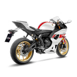 LeoVince LV-10 Full Black Full Exhaust System For Yamaha MT-07 ABS 2020-2026