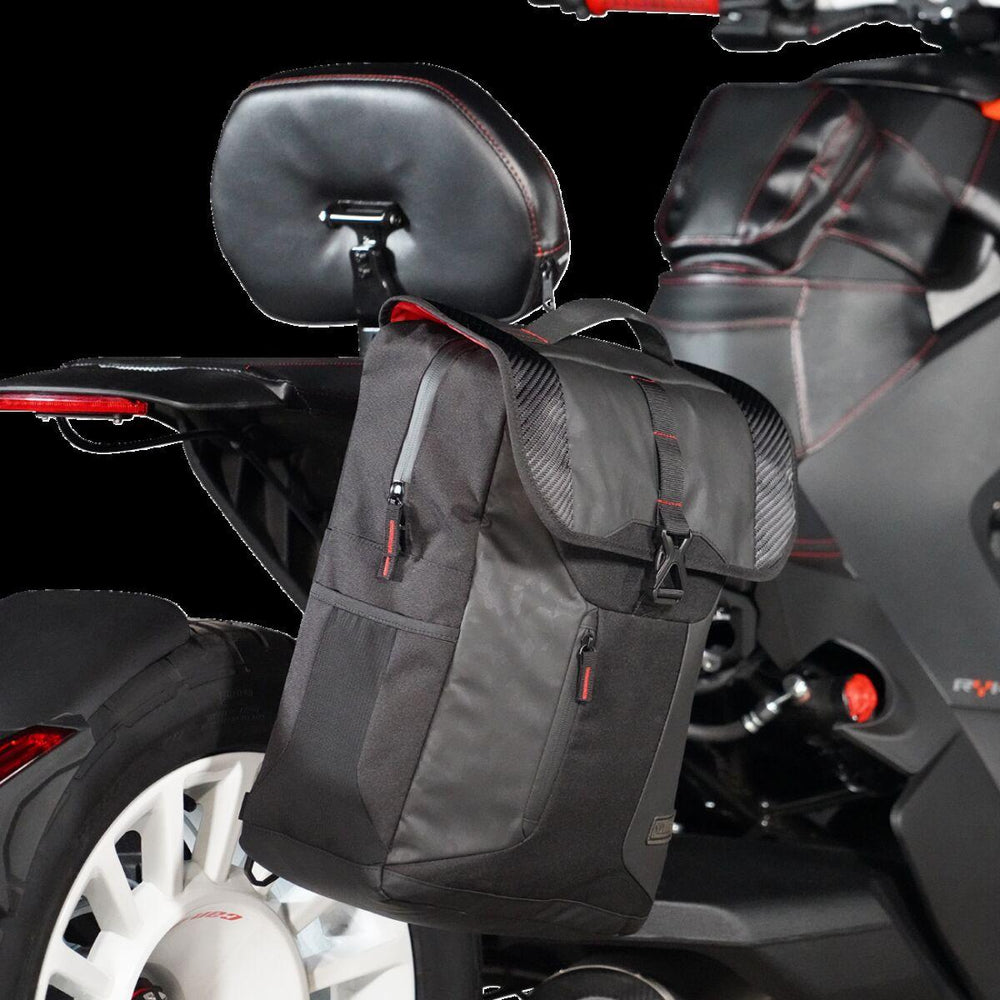 Show Chrome Levitate Bag & Mount For Can Am Ryker 600 ACE 2019-2024 - Black