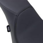 Drag Specialties Predator 2 Up Smooth Seat For Harley Davidson FLST 1340 1987-1990 - Black