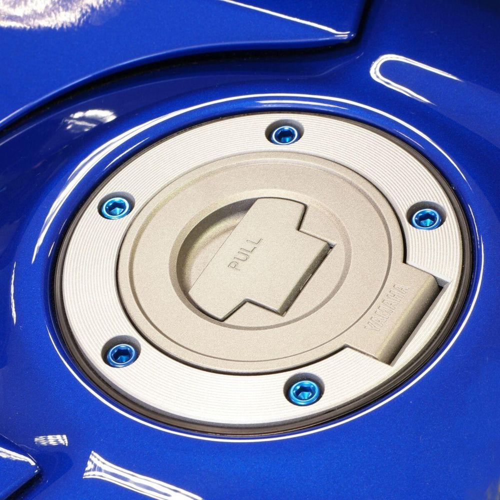 Pro Bolt Aluminium Fuel Cap Kit For Yamaha FJR 1300 ABS 2006-2015 - Blue