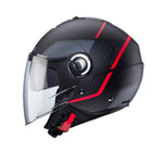 Caberg Riviera V4X Geo Matt Black Red Anthracite Helmet