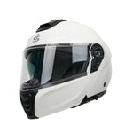Spada Sirius Flip Front Motorcycle Helmet - White
