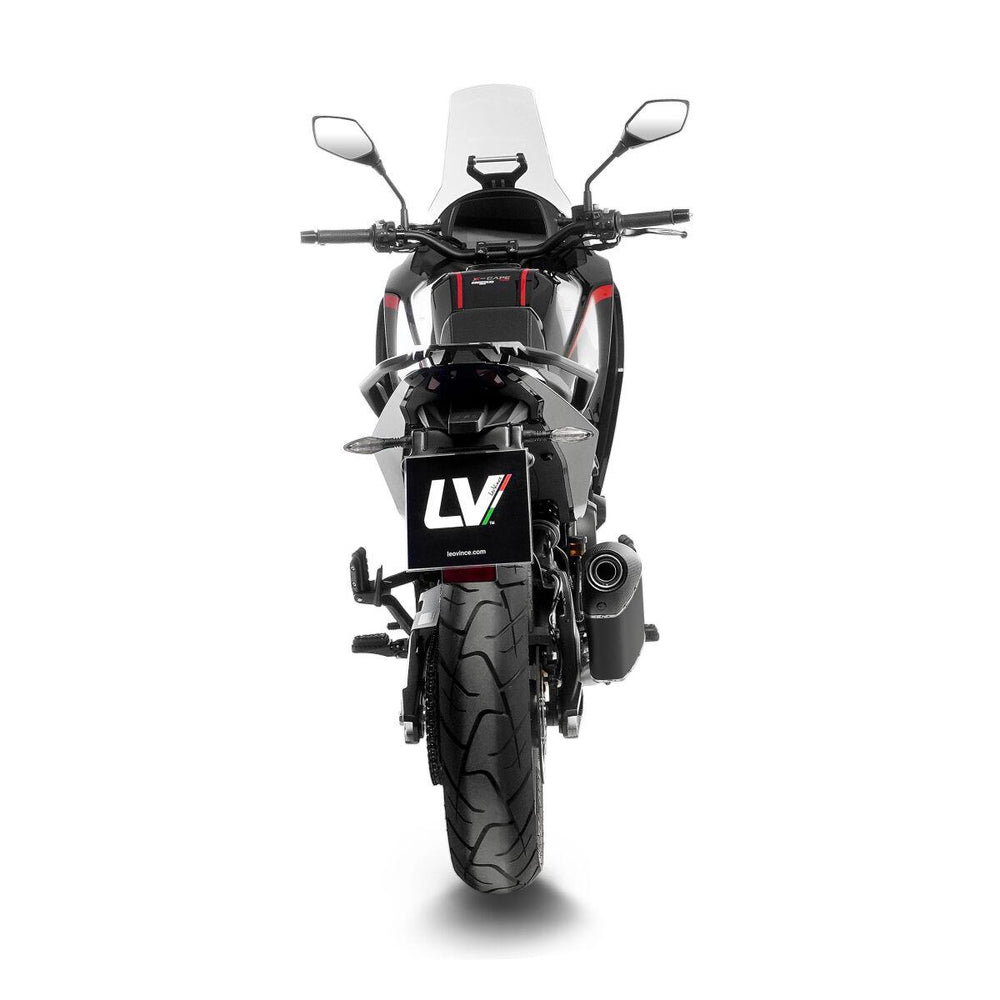 LeoVince LV-14 Black Edition Silencer For Moto Morini X-Cape 700 ABS 2025-2026 Right