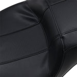 LE Pera Outcast Daddy Long Legs 2-Up Seat For Harley Davidson FLH 1868 ABS 2021 Carbon Fiber - Black