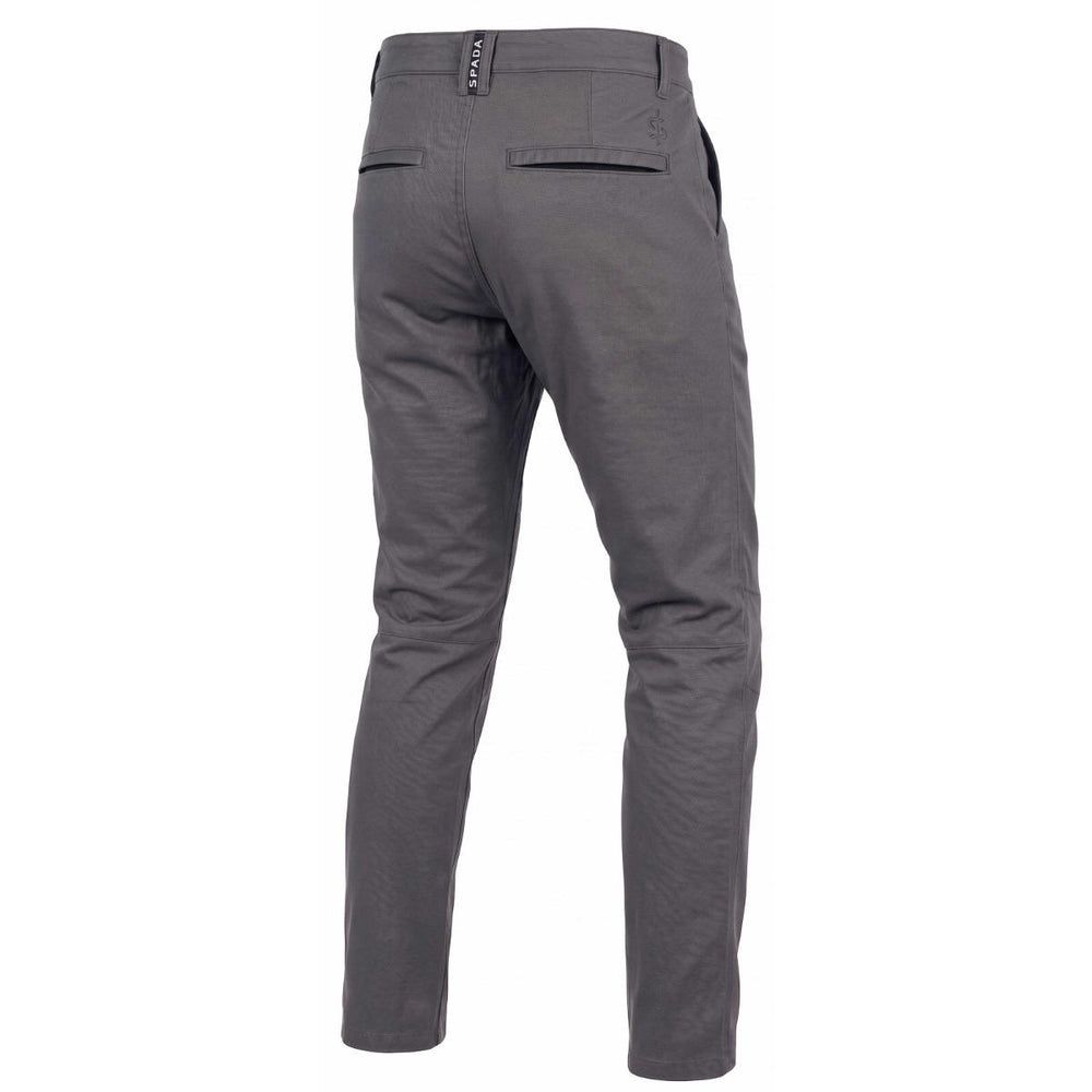 Spada Ignition Men's Motorcycle Chinos Trousers - Lava Grey (Leg - L34)