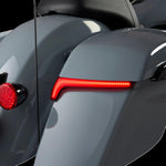 Ciro RydeCulture Bryant M1 Saddlebag Lights For Indian Challenger 108 ABS 2020-2024 Smoke