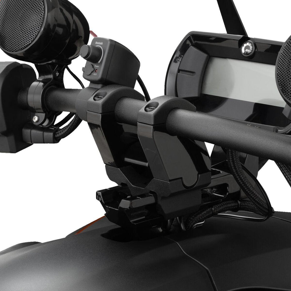 Show Chrome Handlebar Risers For Can Am Ryker 600 ACE 2019-2024 50.8mm Black