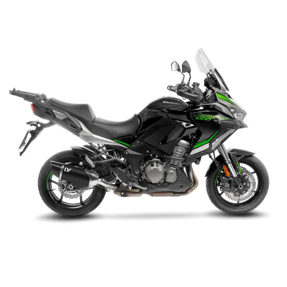 LeoVince LV-14R Black Edition Silencer For Kawasaki KLZ 1000 2019-2024