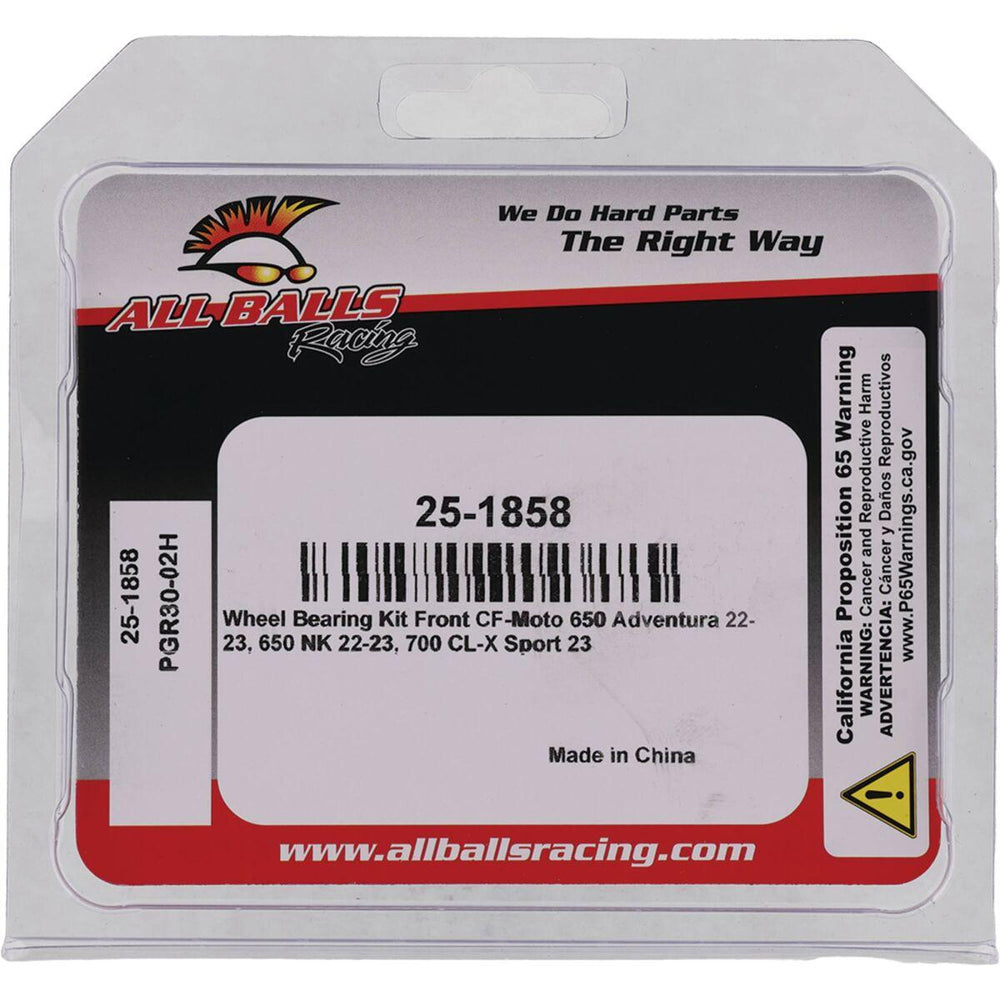 All Balls Wheel Bearing Kit For CF Moto CL-X 700 ABS 2023