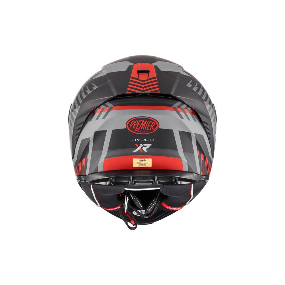 Premier Hyper XR Helmet - Black/Grey/Red