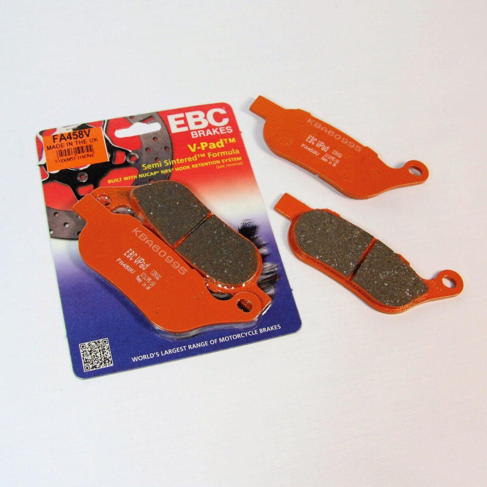 EBC Vee Semi-Sintered Brake Pads For Suzuki DL 1000 ABS V-Strom 2014-2020 Rear