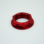 Scar Steering Nut For Honda CR125 2001-2007 - Red