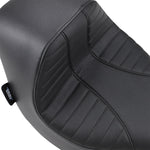 Drag Specialties EZ-On Mount Solo Seat For Harley Davidson FLFB 1750 2018-2020 Scorpion Stitched - Black
