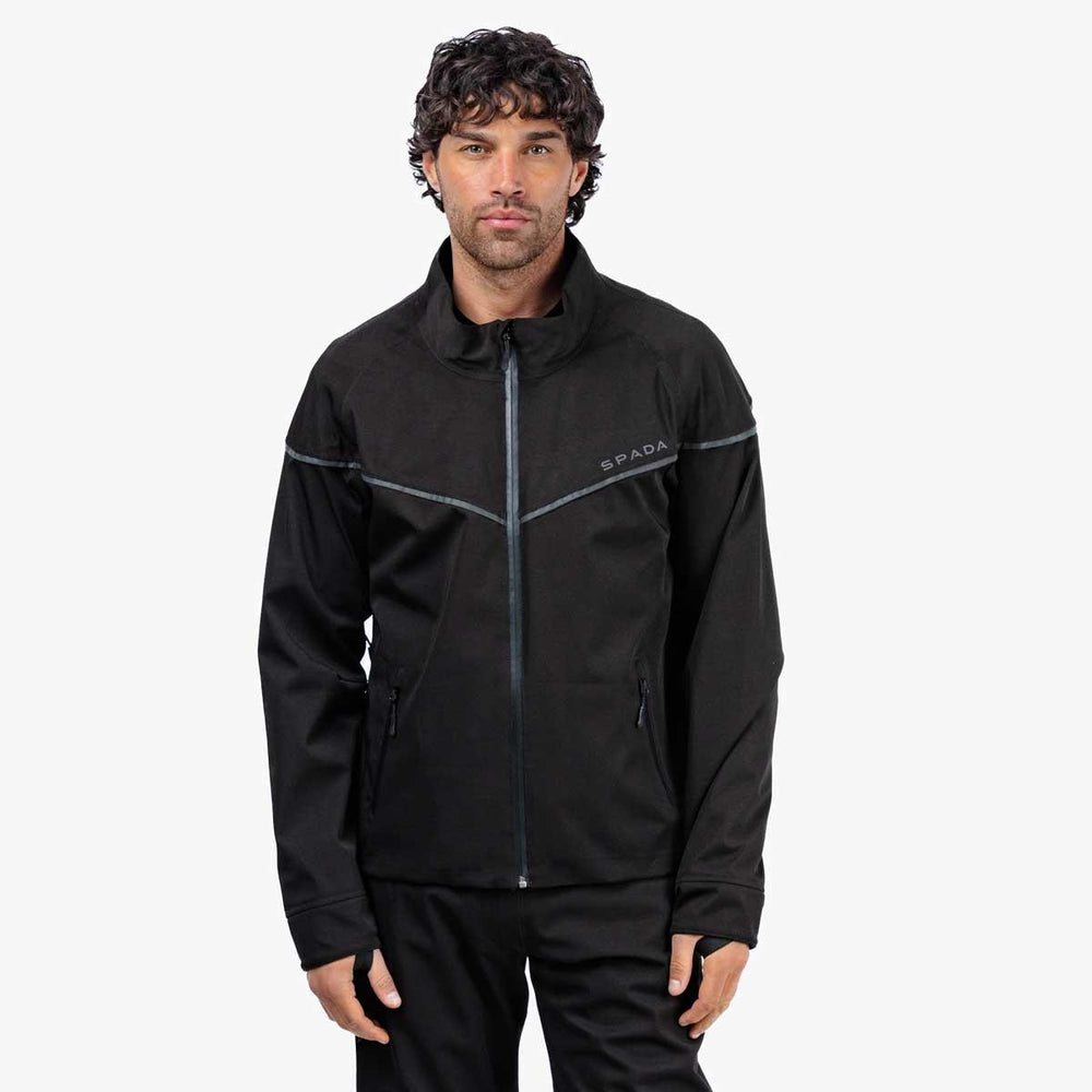 Spada Dash Men's Motorcycle Jacket - Stealth Black