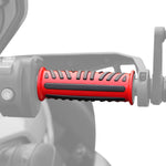 Show Chrome Combat Grips For Can Am Ryker 600 ACE 2019-2024 - Black/Red