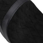 Drag Specialties Low Profile Touring Seat For Harley Davidson FLHR 1584 2010-2011 Suede Double Diamond - Black