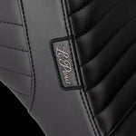 LE Pera Tailwhip Daddy Long Legs Low Rider Seat For Harley Davidson FLSB 1750 ABS 2018-2024 Pleated - Black