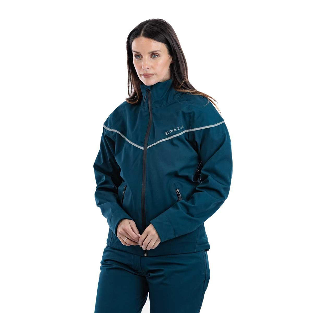 Spada Dash Ladies Motorcycle Jacket - Coral Blue