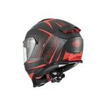 Premier Typhoon FR Helmet - Matte Black/Red