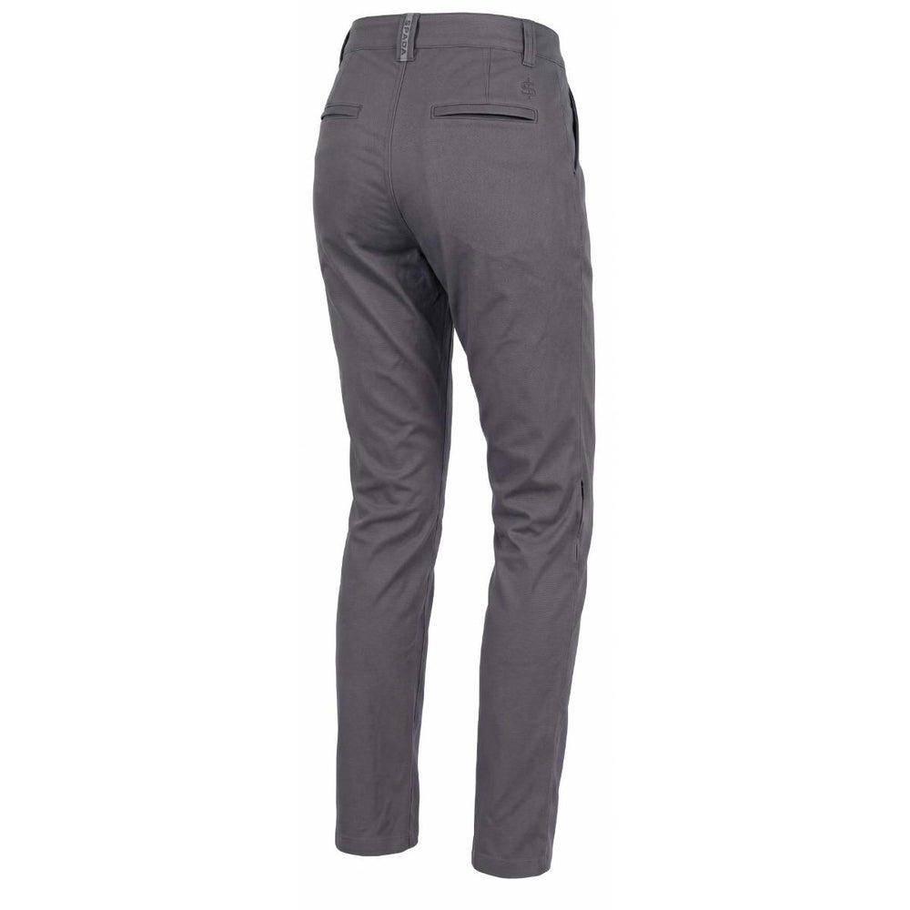 Spada Ignition Ladies Motorcycle Chinos Trousers - Lava Grey (Leg - L32)