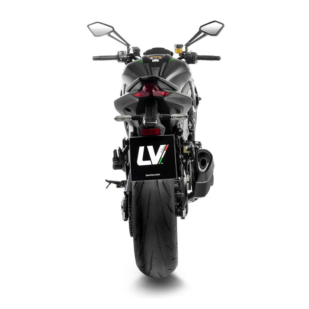 LeoVince LV-14R Black Edition Silencer For Kawasaki Ninja 1000 SX ABS 2020-2024