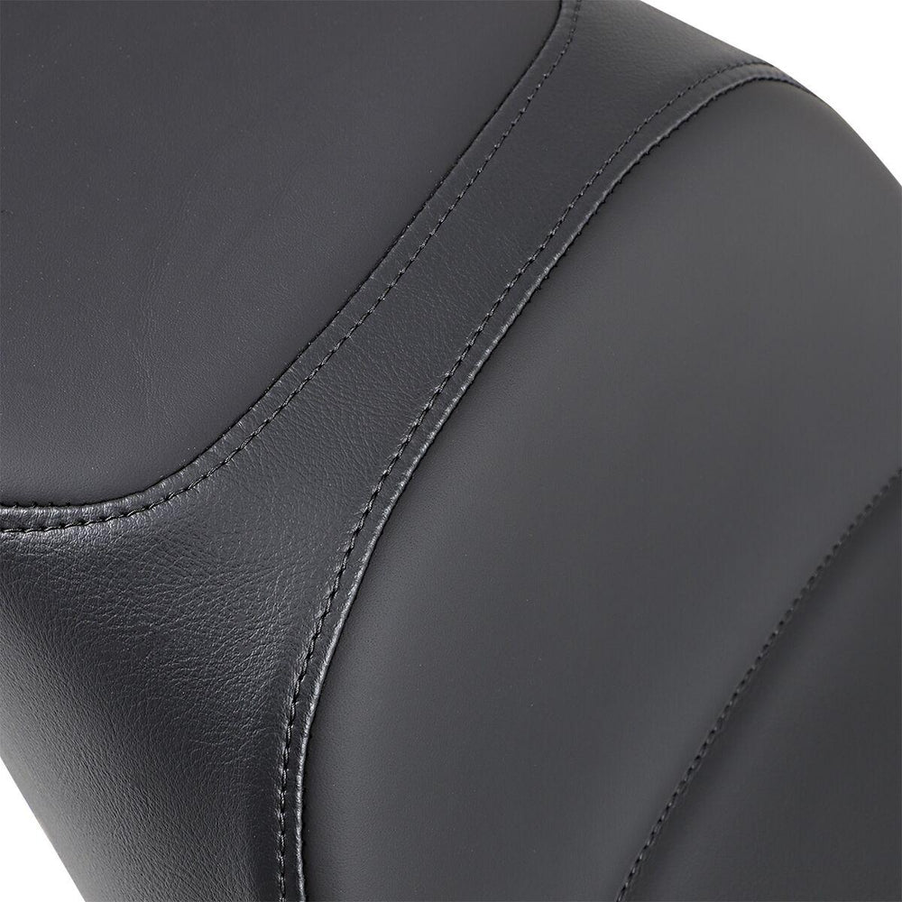 Drag Specialties Extended Reach 2 Up Smooth Predator Seat For Harley Davidson FLHR 1340 1997-1998 - Black