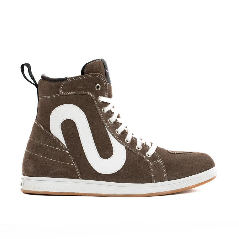 Spada Strider S Waterproof Trainer Style Motorcycle Boots - Walnut Brown