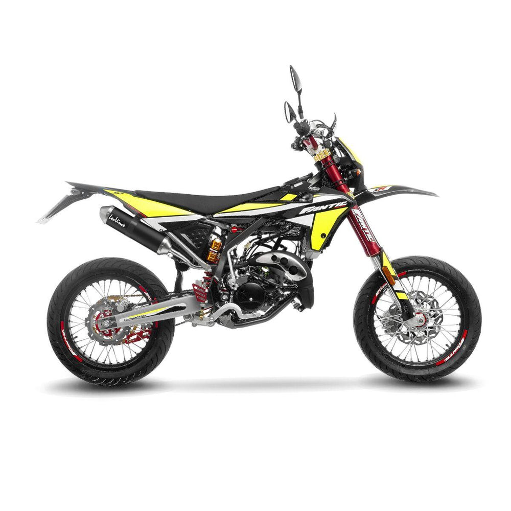 LeoVince X-Fight Black Edition Silencer For Fantic XE 50 2021-2024 Right