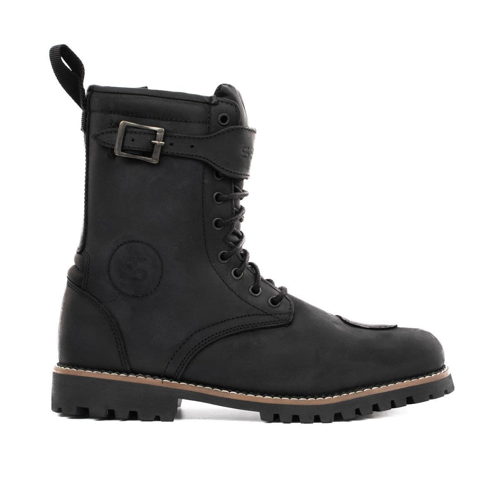 Spada Pilgrim Grande Rev 2 Waterproof Motorcycle Boots - Distressed Black