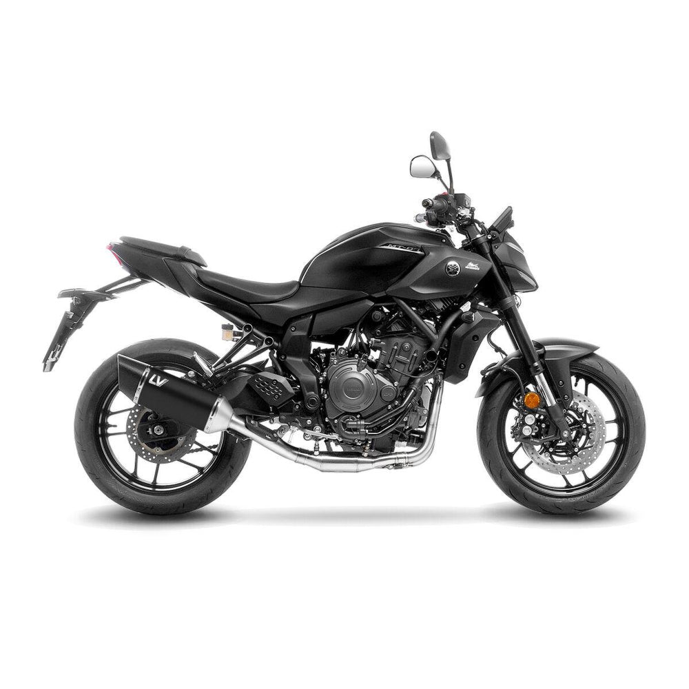 LeoVince LV-14R Black Edition Silencer For Yamaha MT-07 ABS 2020-2026