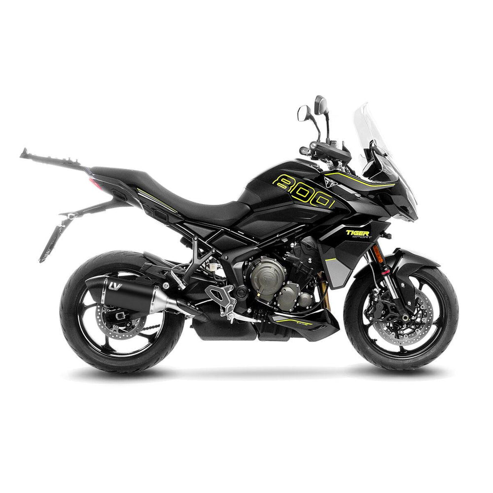 LeoVince LV-14 Black Edition Silencer For Triumph Tiger Sport 800 ABS 2025 Right