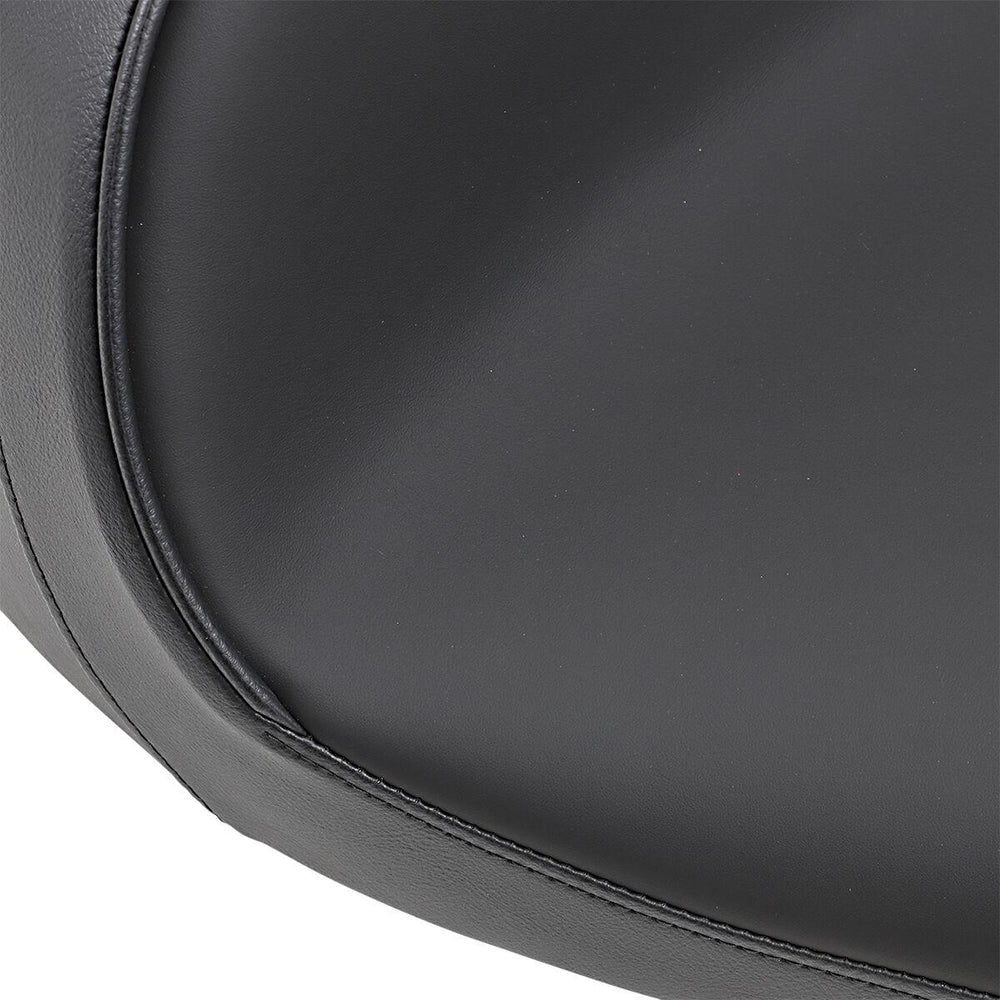 Drag Specialties Backrest Compatible Smooth Solo Seat For Harley Davidson FLS 1690 2012-2016 - Black