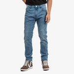 Spada Drifter Men's Motorcycle Jeans - Short Leg - Beach Blue