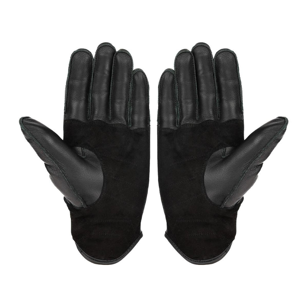 Spada Clutch Leather Motorcycle Gloves - Black