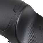 Drag Specialties Predator Seat For Victory Hammer 100 2005-2010 Carbon Fibre Stitched - Black