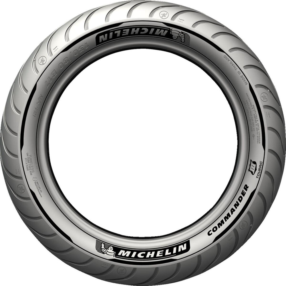 Michelin Commander III Touring Front Tyre Blackwall  TL 61H 130 60B19"