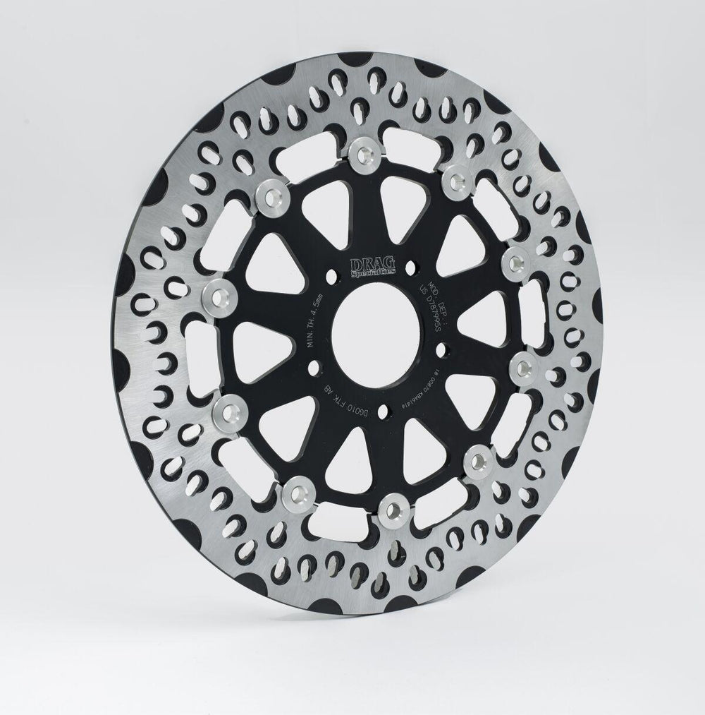 Drag Specialties FTK Series Brake Disc For Harley Davidson FLFB 1750 2018-2020 Front - Black